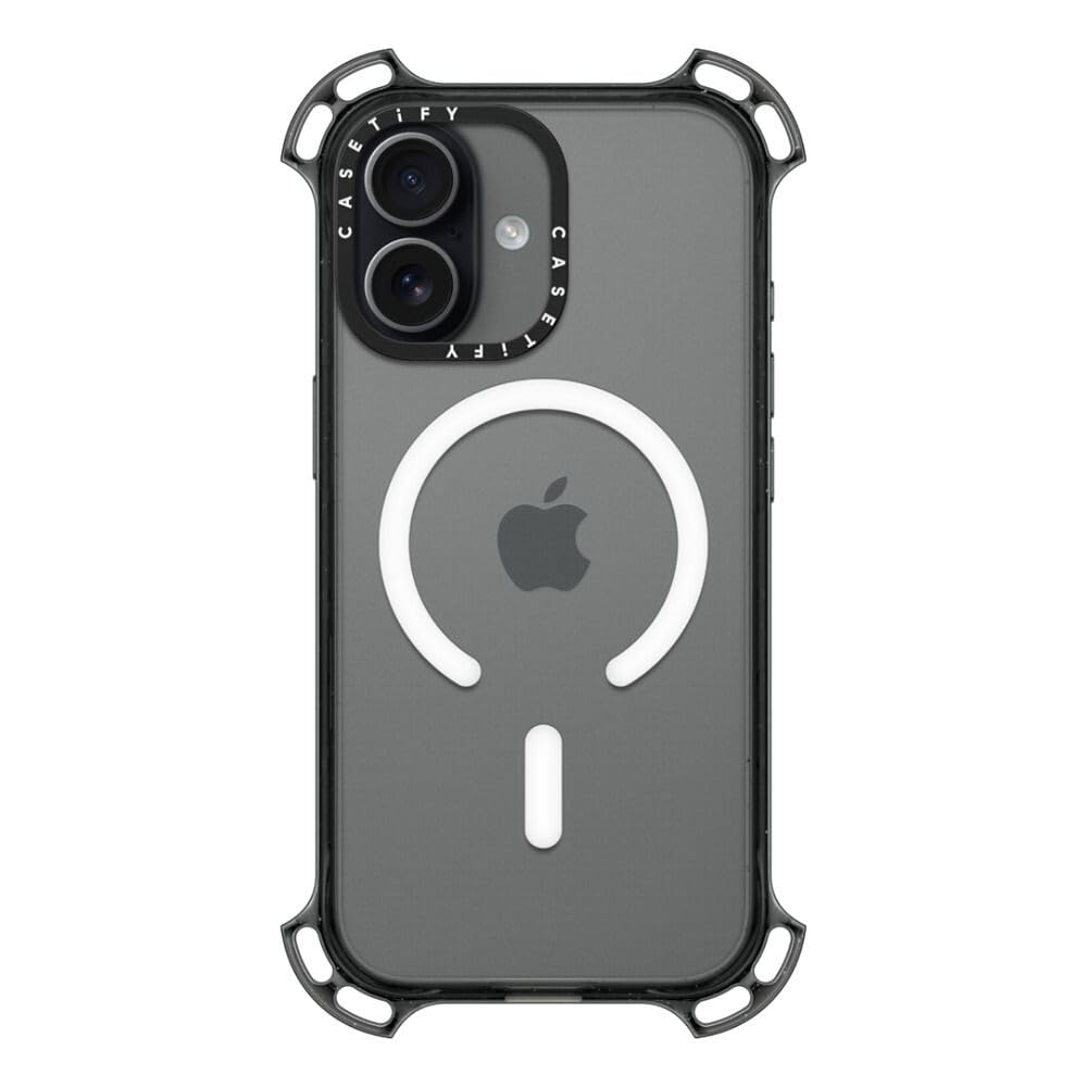 CASETiFY バウンス iPhone 17 ケース クリア ブラック Amazon.co.jp: CASETiFY バウンス iPhone 17 ケース [耐衝撃/米